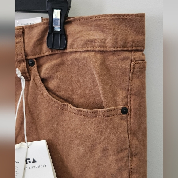 👖 Men’s Brown Straight-Leg Jeans – Size 36x30, Free Assembly, 5-Pocket Style - Picture 4 of 14